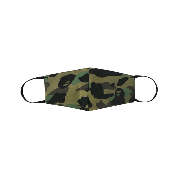 Buy BAPE Full 1st Camo Mask 'Green' - 1G20 182 196 GREEN | GOAT
