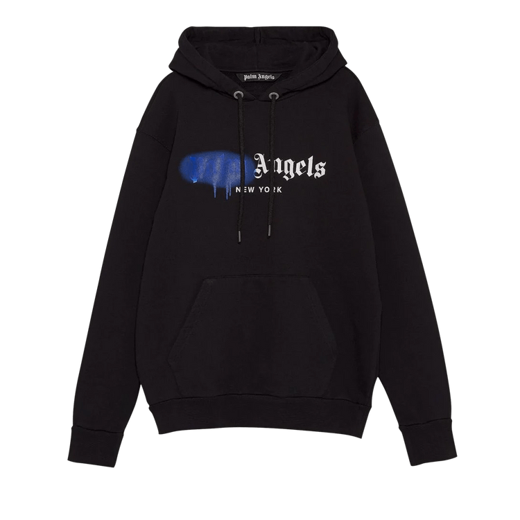 LONDON SPRAYED HOODIE in black - Palm Angels® Official