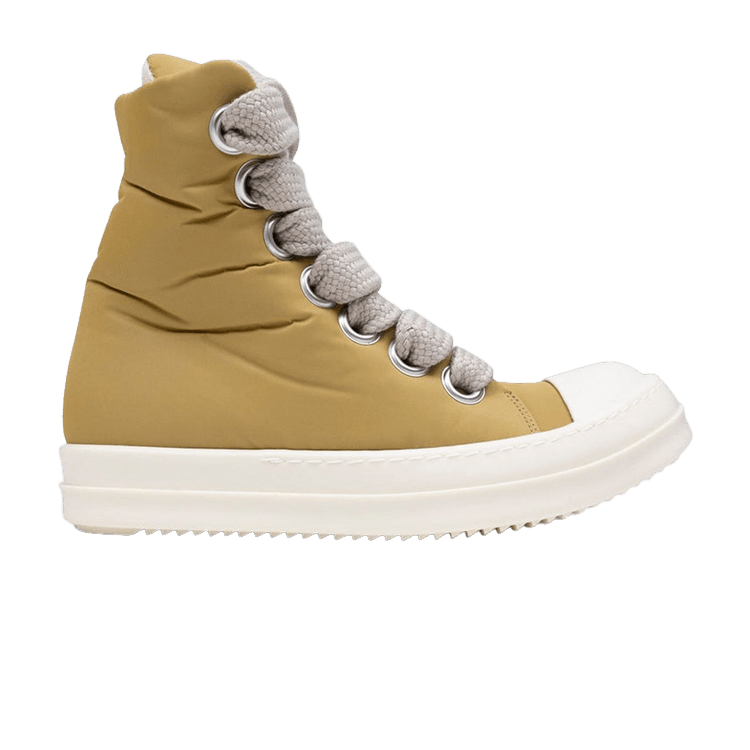 Buy Rick Owens Wmns Lido DRKSHDW Jumbo Lace Puffer High 'Mustard