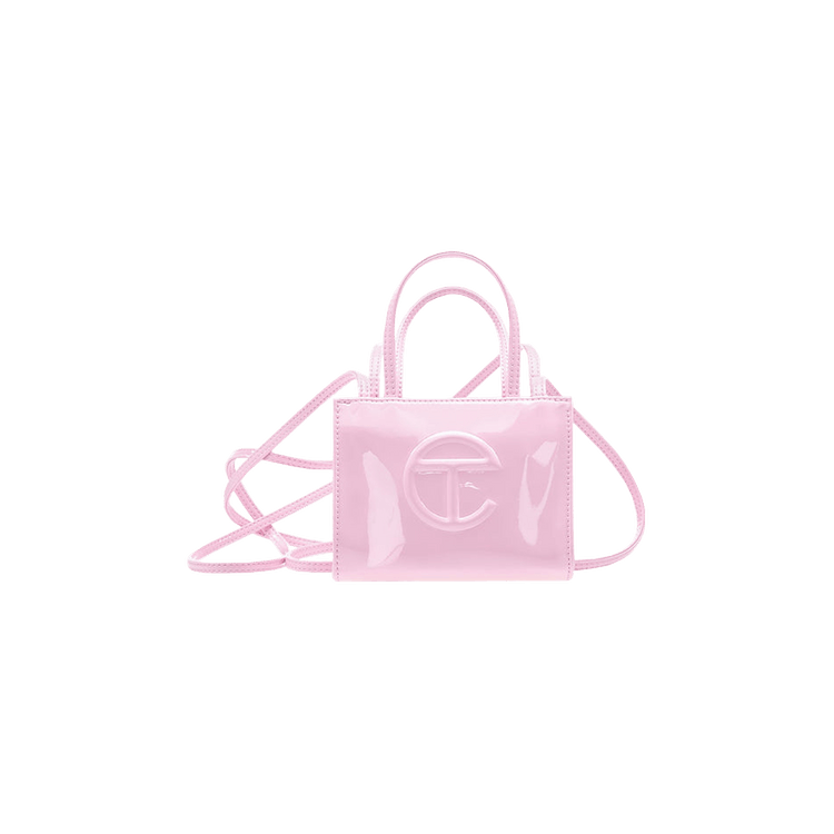 Buy Telfar Small Shopping Bag 'Bubblegum Patent' - TF 012