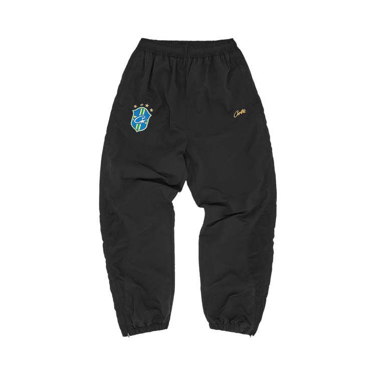 Size l Corteiz Brasil Olympic Shuku Pant 'Black'