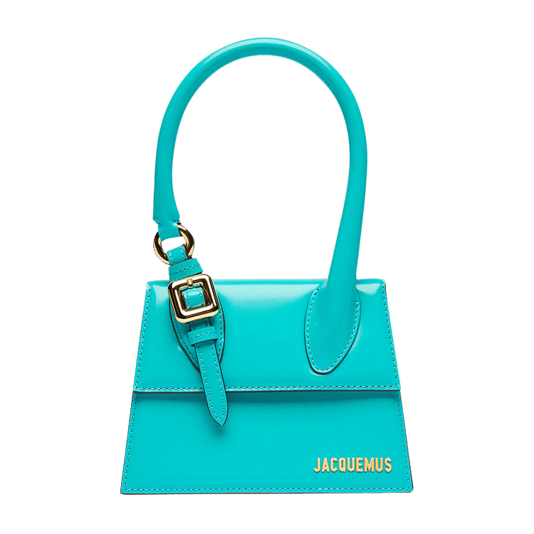 Jacquemus Le Chiquito Moyen Boucle Turquoise