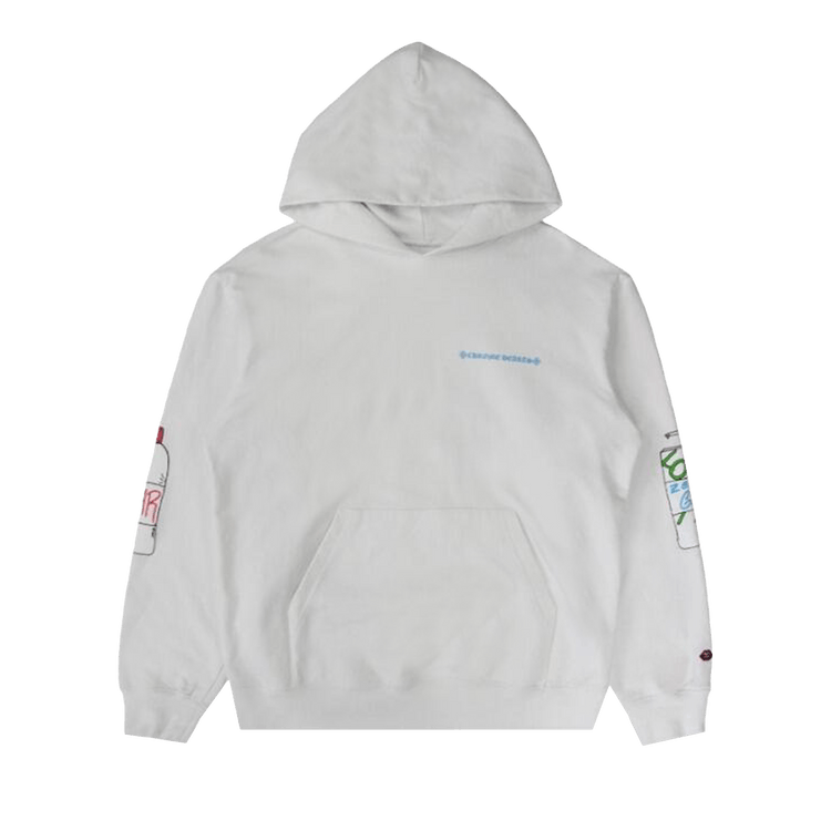 Buy Chrome Hearts Matty Boy Retro Cycle Hoodie 'White' - 1383 100000106MBRC  WHIT | GOAT