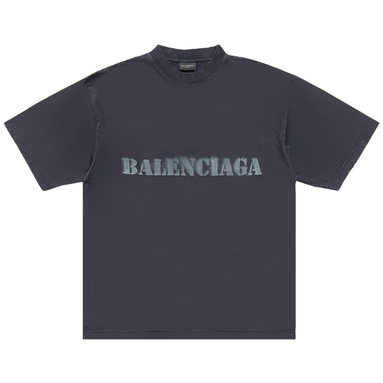 Tシャツ・カットソー BALENCIAGA TSHIRT (764235TSVI4) Cotton T-shirt with logo BALENCIAGA - Nugnes1920