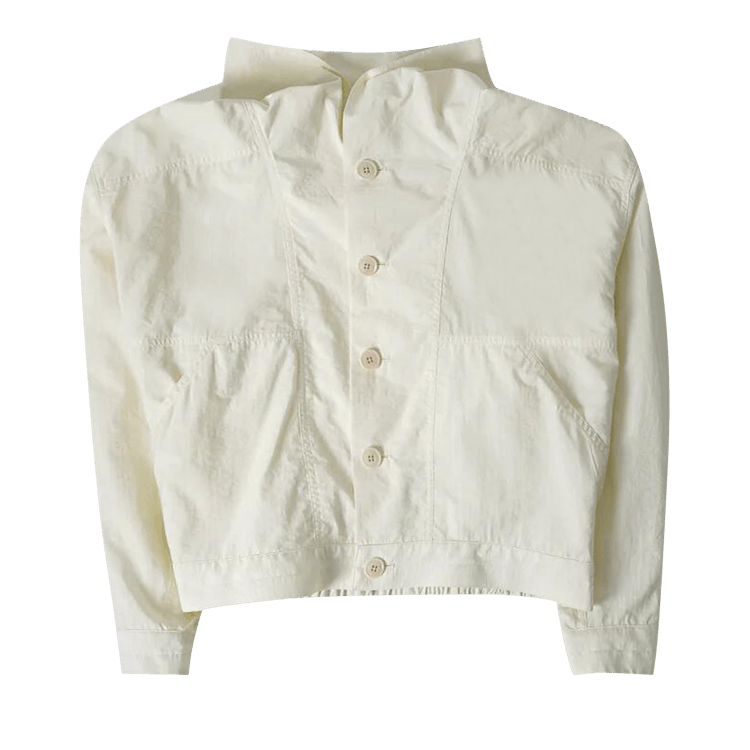 Buy Lemaire Light Hooded Blouson 'Lemon Glaze' - OW1067