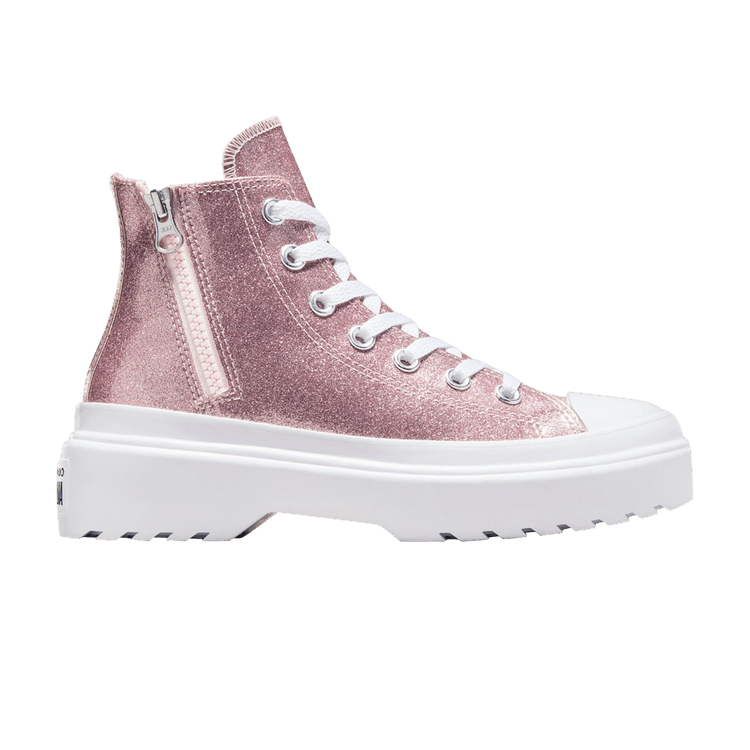 Chuck Taylor All Star Lugged Lift Platform High GS 'Glitter - Blush Hush'