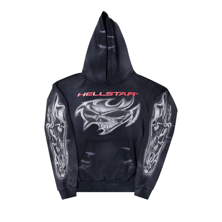 7月20日まで値下げ HELLSTAR スウェットセット ブラック Buy Hellstar Airbrushed Skull Hoodie 'Black' - 9357