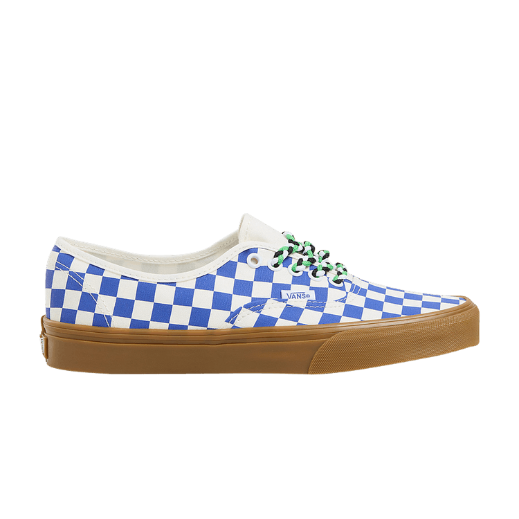 Authentic 'Checkerboard - Blue Gum Braided Laces'