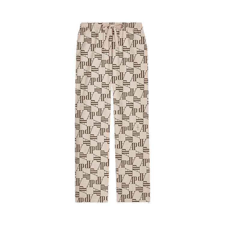 Cactus Jack By Travis Scott X Audemars Piguet Logo Silk Pajama Pants Ii White Culture Circle