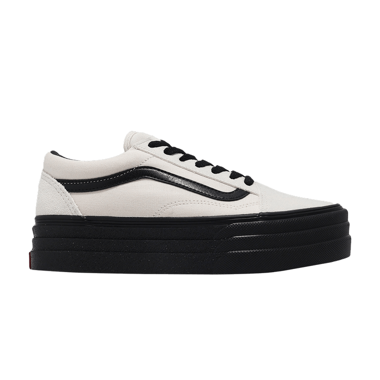 V36CF Old Skool 3Sole 'White Black'