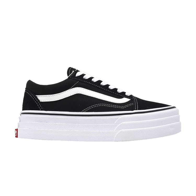 V36CF Old Skool 3Sole 'Black White'