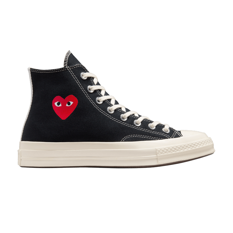 Comme des Garçons PLAY x Chuck 70 High 'Single Heart - Black'