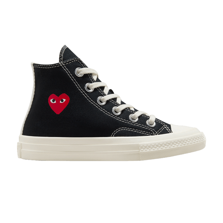 Comme des Garçons PLAY x Chuck 70 High PS 'Single Heart - Black'