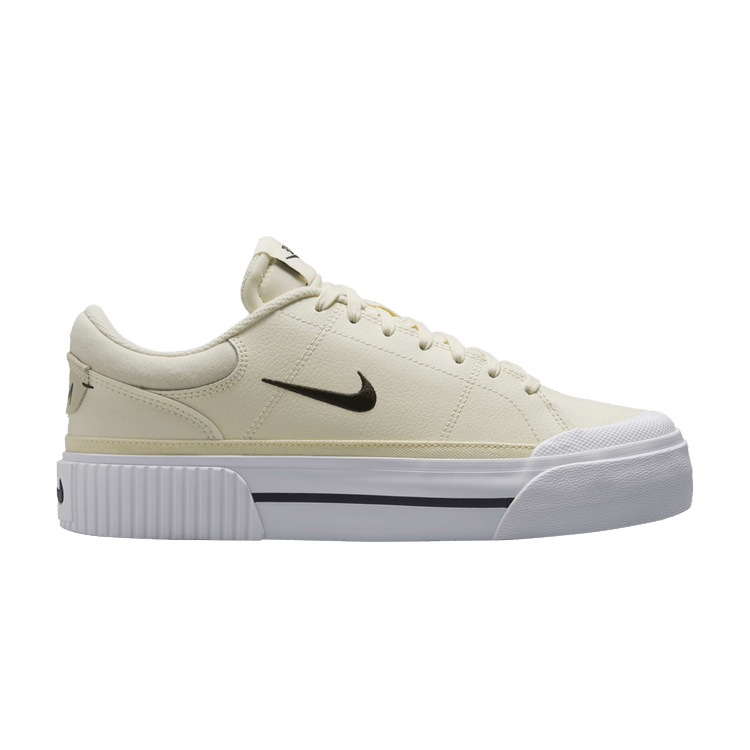 Nike Court Legacy Lift Pale Ivory Black (Women's)