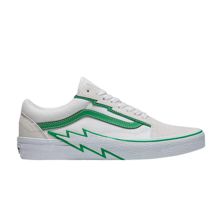 Old Skool 'Bolt - White Green'