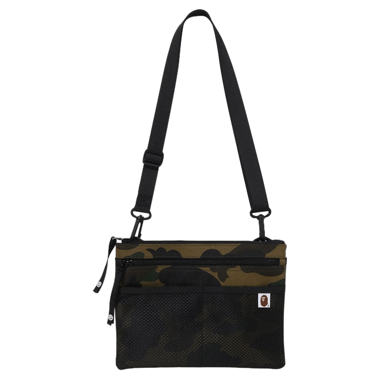 Buy BAPE 1st Camo Cordura Sacoche 'Green' - 1K30 190 001