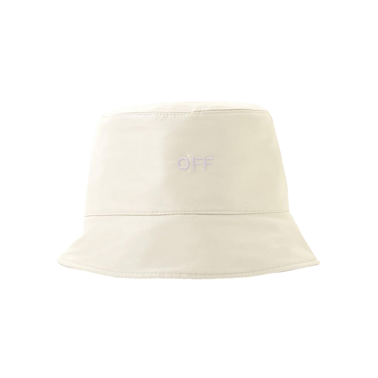 Buy Off-White Reversible Off Stamp Bucket Hat  display picture 3