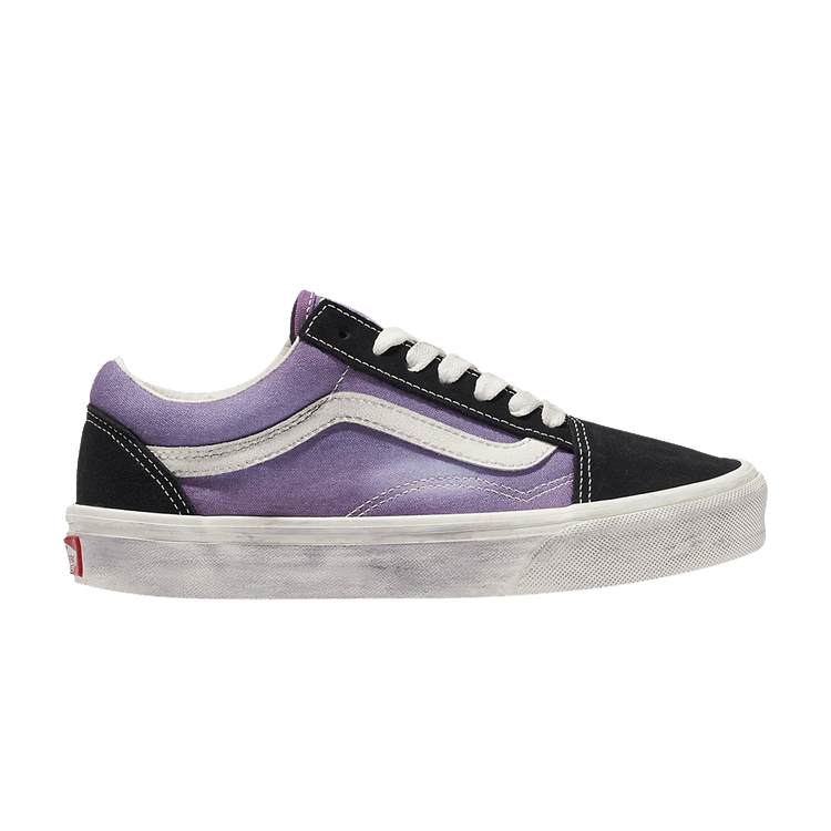 Old Skool 'Greased - Wave Washed Purple'