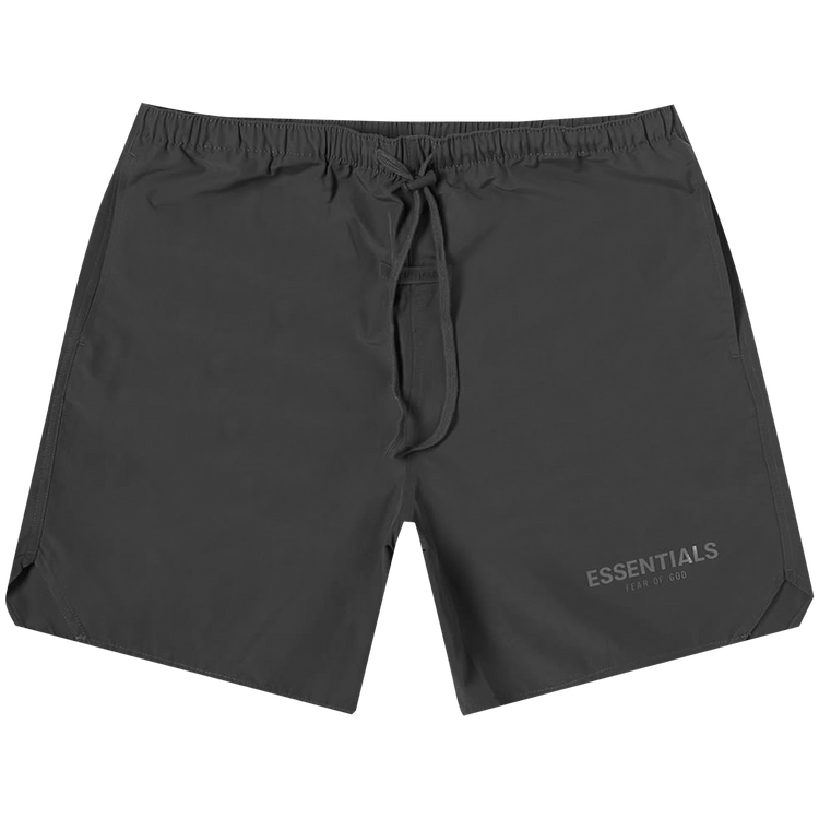 Buy Fear of God Essentials Volley Shorts 'Black' - 160SP212015F | GOAT