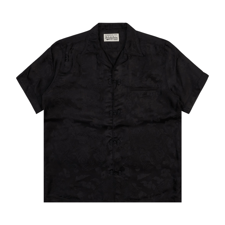 Buy Wacko Maria Jacquard Hawaiian Shirt 'Black' - 20SS WMS Buy Wacko Maria Jacquard Hawaiian Shirt 'Black' - 20SS WMS