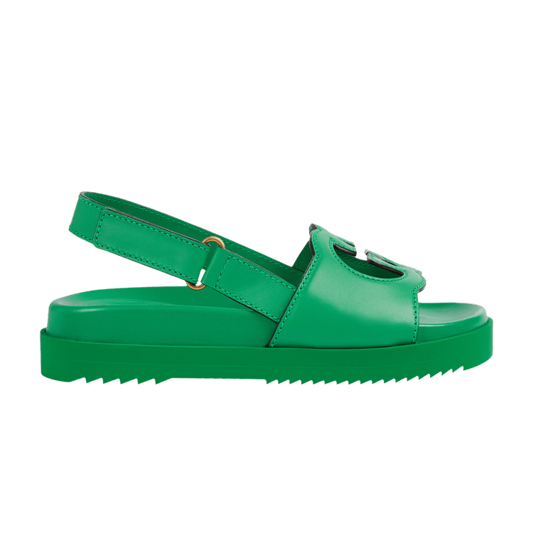 Buy Gucci Wmns Sandal 'Interlocking G - Green' - 738687