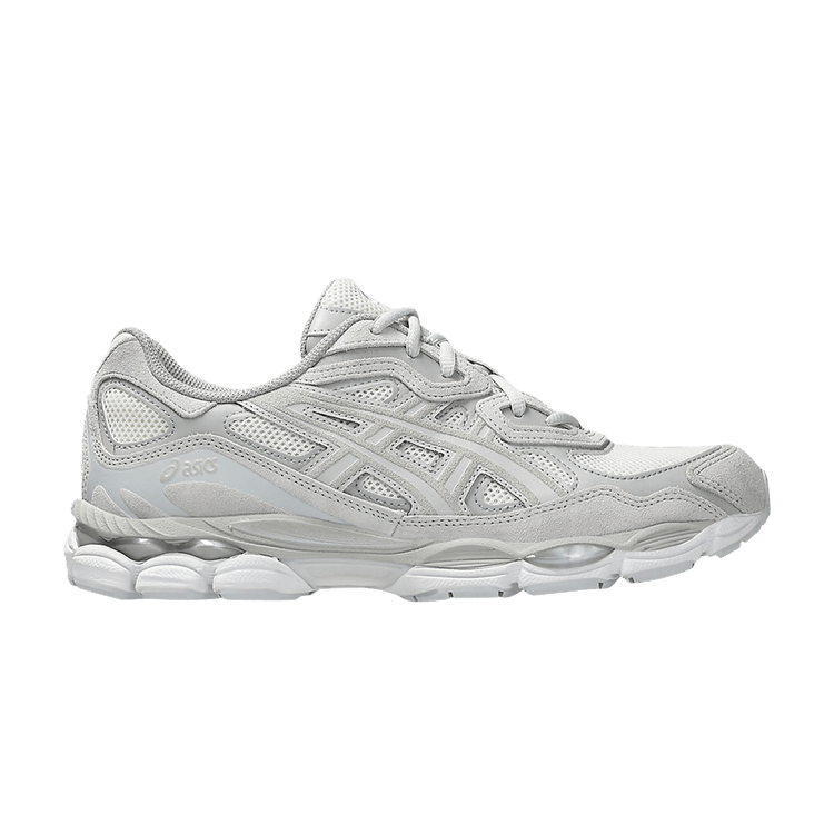 asics GEL-NYC ブルーグレー&ホワイト ASICS Gel-NYC Cream Cloud Grey | 1203A663-101 | Laced