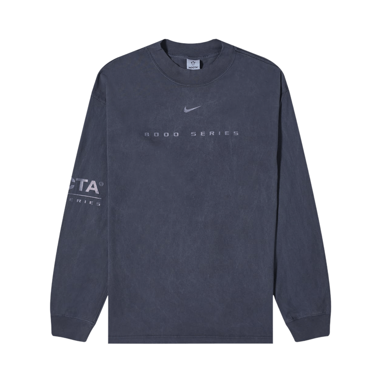 Nike x NOCTA NRG Long Sleeve Mock Neck T Shirt Dark Obsidian Nike Culture Circle Culture Circle The Home Of Culture