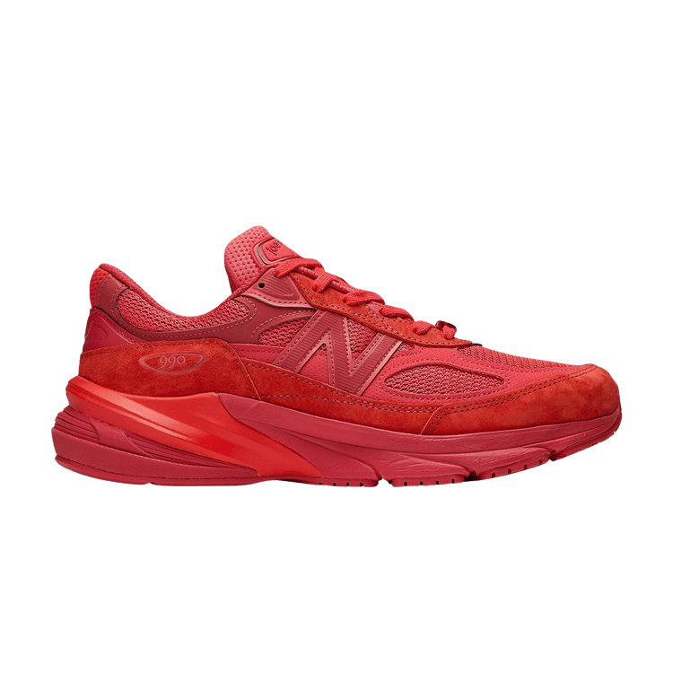 Red new balance 990 on sale