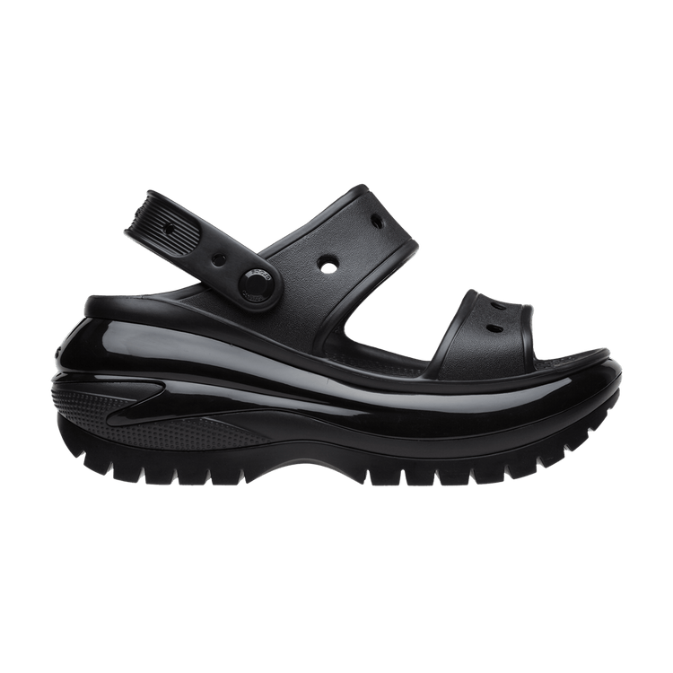 Buy Crocs Mega Crush Sandal 'Black' - 207989 001 | GOAT