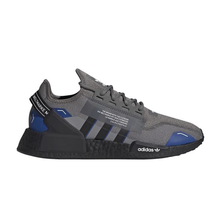 adidas gazelle silver green womens adidas Originals Men's NMD_R1 Shoes, Size 9, Black/Blue/Red