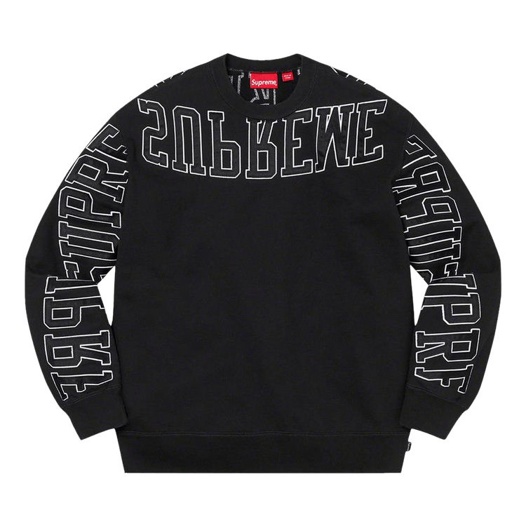supreme stacked Crewneckアーチロゴ Stacked Crewneck – Supreme