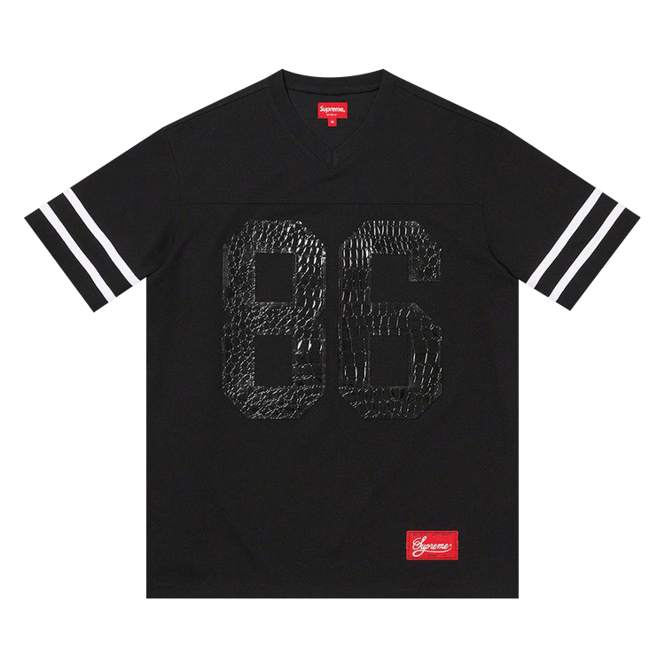 【Supreme】Faux Croc Football Jersey Supreme Faux Croc Football Jersey (SS22) - $118