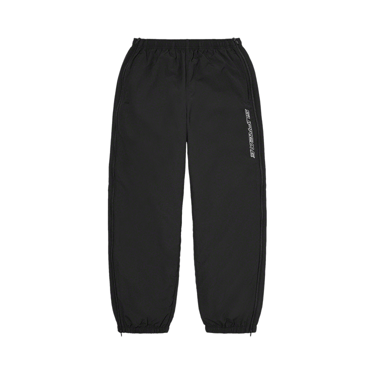 Buy Supreme Full Zip Baggy Warm Up Pant 'Black' - SS23P16 BLACK | GOAT
