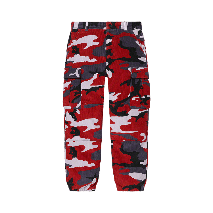 Buy Supreme x Nike Arc Corduroy Cargo Pant Red Camo SS22P1 RED CAMO GOAT CA
