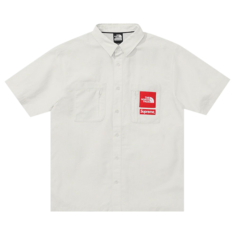 Buy Supreme x The North Face Trekking Short-Sleeve Shirt 'Stone