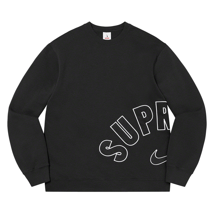 Buy Supreme x Nike Arc Crewneck 'Black' - SS22SW1 BLACK | GOAT Buy Supreme x Nike Arc Crewneck 'Black' - SS22SW1 BLACK | GOAT