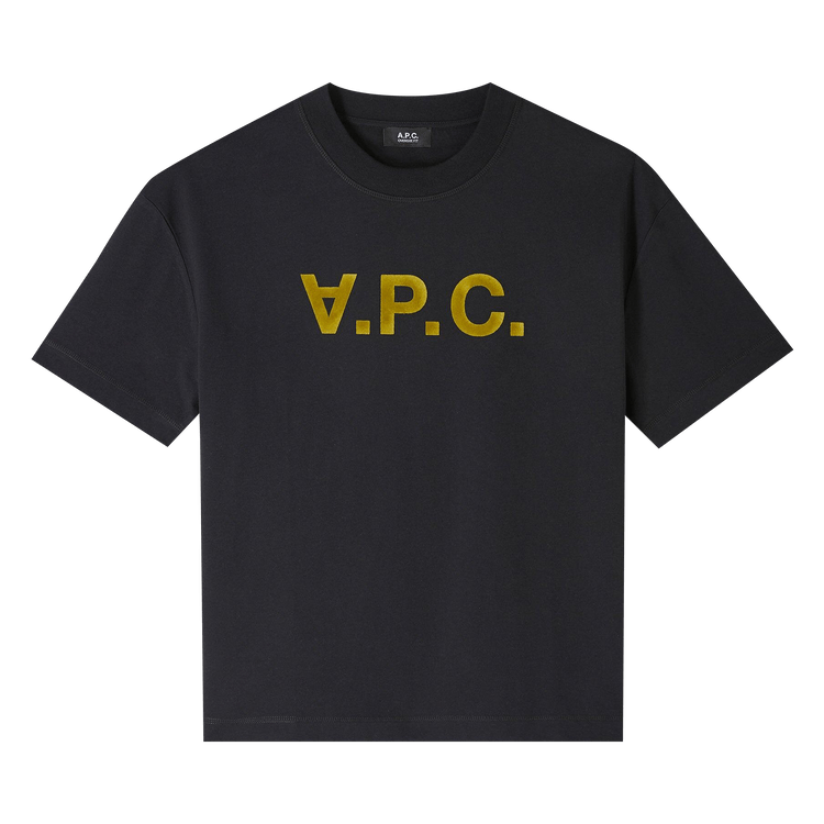 Buy A.P.C. Oversize Grand T-Shirt 'Black/Khaki' - COHBO M26385 TZG
