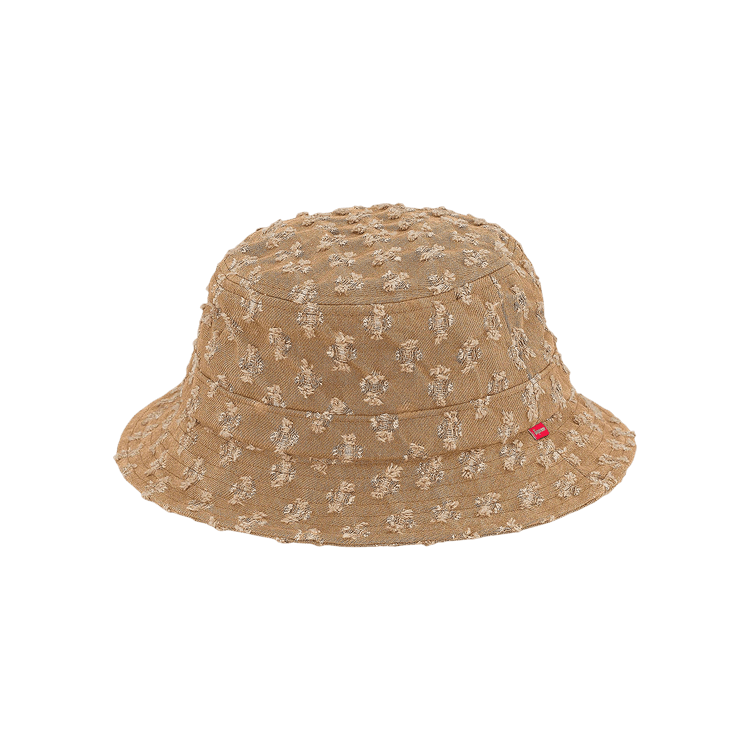 Buy Supreme Hole Punch Denim Crusher Hat 'Brown' - SS20H53 BROWN | GOAT