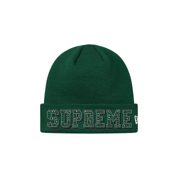 Buy Supreme x New Era Gems Beanie 'Green' - SS20BN6 GREEN | GOAT