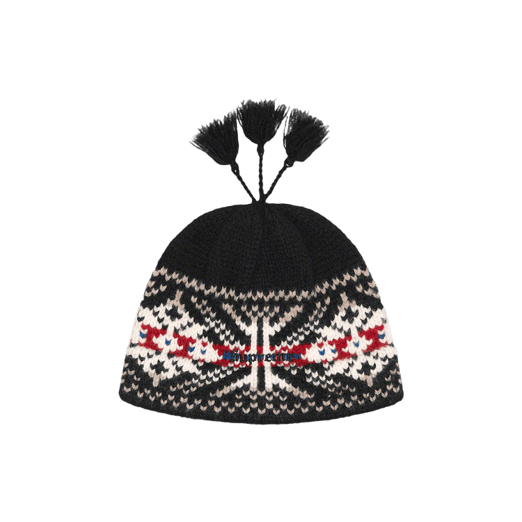 Buy Supreme Tassel Beanie 'Black' - FW22BN27 BLACK | GOAT