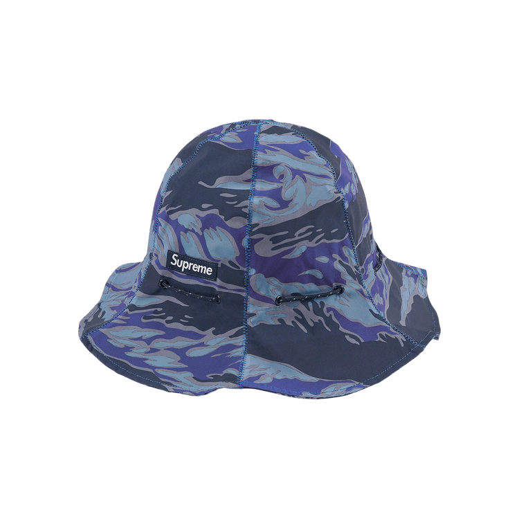 Buy Supreme Tiger Camo Reflective Tulip Hat 'Blue' - FW22H69 BLUE