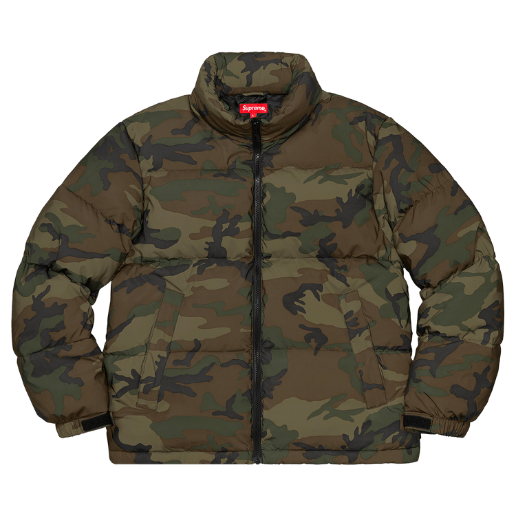 Buy Supreme Reflective Camo Down Jacket 'Woodland Camo' - FW18J19
