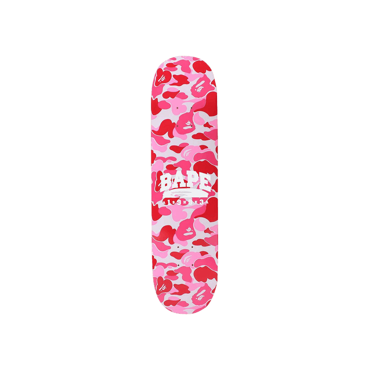 Buy BAPE ABC Camo Skateboard 'Pink' - 1K30 182 044 PINK | GOAT