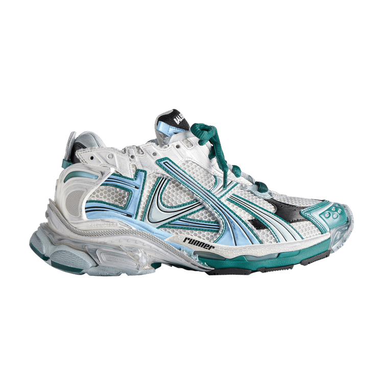 Buy Balenciaga Wmns Runner Sneaker 'Worn-Out - White Green
