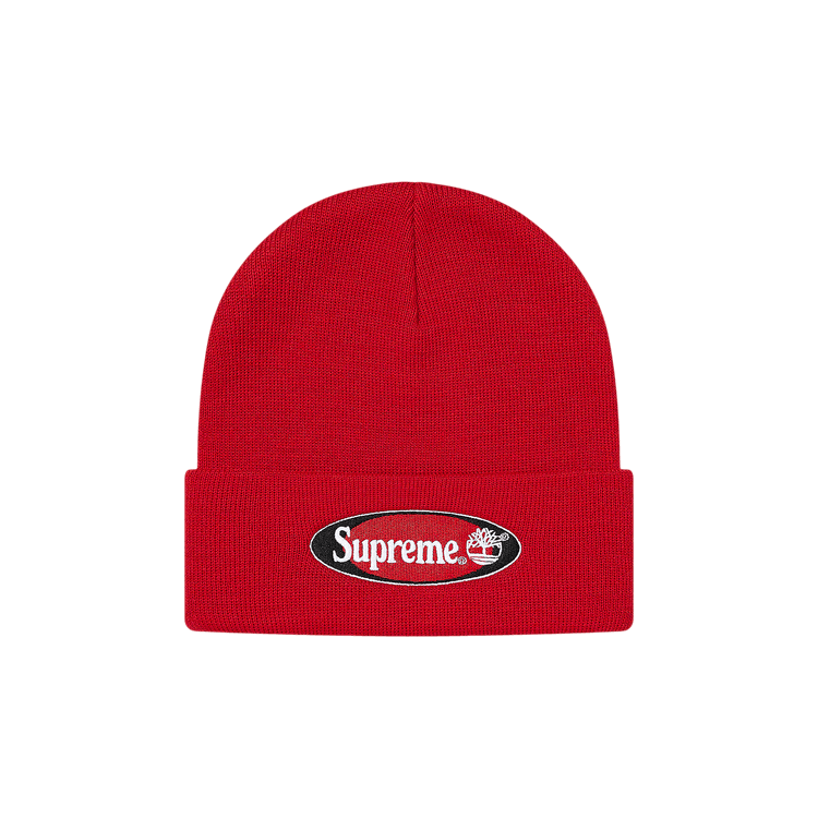 Buy Supreme x Timberland Beanie 'Red' - SS21BN3 RED | GOAT