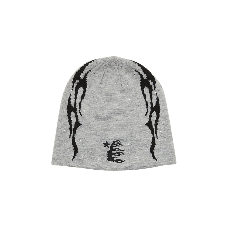 帽子 Hellstar Flame Beanie - Gray / FREE Buy Hellstar Flame Beanie 'Grey' - HS SH 0742 GREY | GOAT