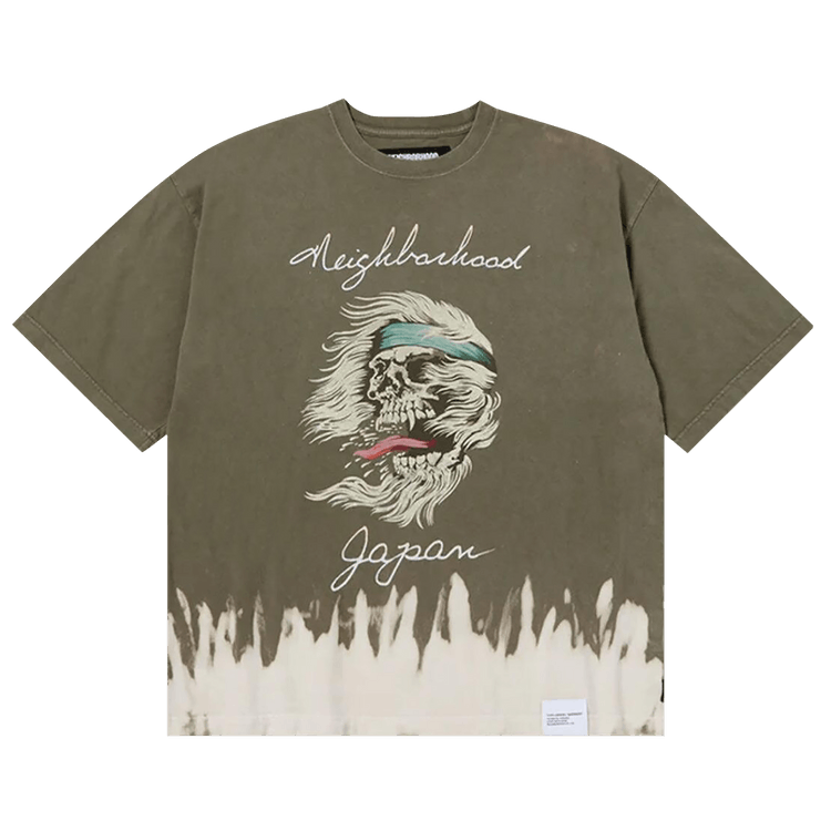 Buy Neighborhood Savage Crewneck 'Olive Drab' - 241OKNH CSM04 OLIV