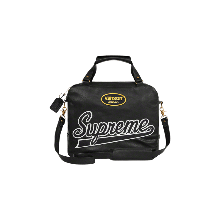 Buy Supreme x Vanson Leathers Spider Web Bag 'Black' - SS21B18