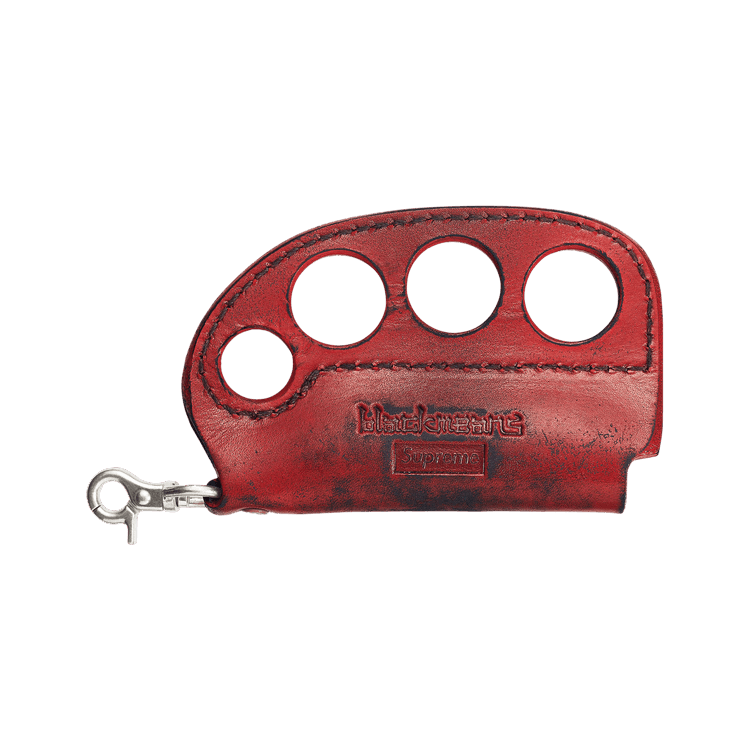 Buy Supreme x blackmeans Leather Lighter Case 'Red' - FW23A9A RED