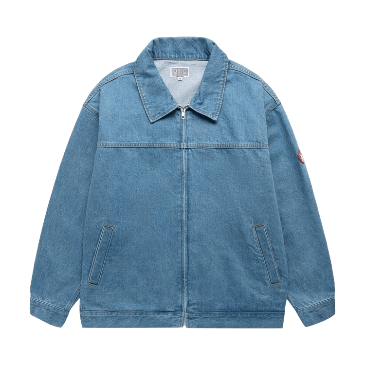 Buy Cav Empt Washed Denim Zip Jacket 'Indigo' - CES25JK22